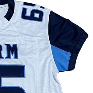 Camiseta de Fútbol Americano Personalizada con Mangas Elásticas, Nombre del Equipo, Número, Camiseta para Fanáticos, Transpirable, Sin Pedido Mínimo - Product Image 5