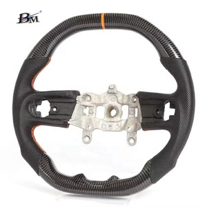 Volantes deportivos modificados de fibra de carbono con parte superior redonda BM para Wrangler JL Gladiator <span class=keywords><strong>JEEP</strong></span> 2018 a 2024-up personalizar - Product Image 1