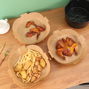 ถาดกระดาษรองอบซิลิโคนสำหรับหม้อทอดไร้น้ำมัน ใช้กับเตาอบได้ ปลอดภัยสำหรับอาหาร ใช้ในครัวเรือน - Product Image 2