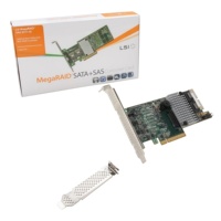 Tarjeta Controladora LSISAS2208 Chip 6Gb/s SATA+SAS RAID, Interfaz PCIe 3.0 X8, 8 Puertos Internos, 1GB de Caché, 9271-8i