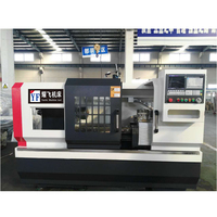 Hongda CK6136 Mini tour CNC en option Normal semi-automatique simple GSK Structure horizontale tour à lit plat