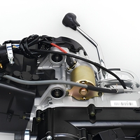 Nouveau Moteur GY6 200cc avec Boîte Automatique CVT, Marche Arrière, Arbre d'Équilibrage, Refroidissement par Air pour Véhicules Utilitaires, Karts et Quads