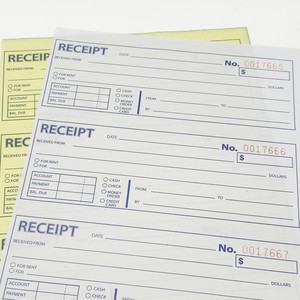 Khách hàng tùy biến factura nhận tiền mặt cho thuê hóa đơn hóa đơn cuốn sách vé đặt hàng Cuốn sách thực đơn cho thuê tiêu đề thư phong bì - Product Image 5