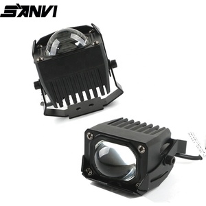 SANVI ไฟตัดหมอก Led <span class=keywords><strong>U9</strong></span> PLUS,ชุดไฟหน้ารถมอเตอร์ไซด์5000K 3000K สำหรับ SUV รถบรรทุก12V 24V DIY - Product Image 2
