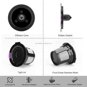 ODM tái sử dụng K ly cho <span class=keywords><strong>keurig</strong></span> tái sử dụng K cup cà phê lọc bơm lại duy nhất k Cup cho <span class=keywords><strong>keurig</strong></span> - Product Image 4