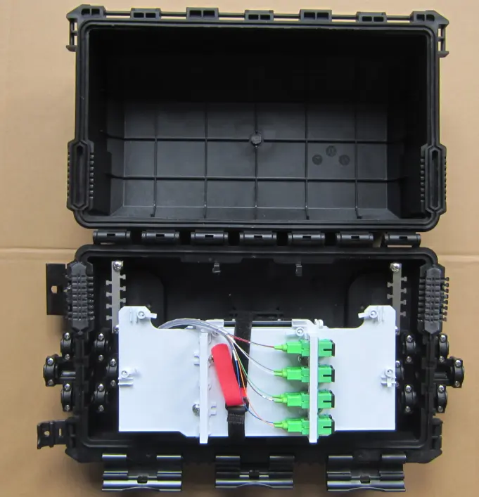 Fiber optic splice enclosure/fiber distribution closure/ provide free samples