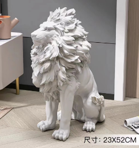 Moldes Grandes de Silicona de Alta Precisión para Estatuas de León y Tigre Moldeo por Inyección de Plástico Fibra de Vidrio Material de PC Concreto y Caucho - Product Image 3