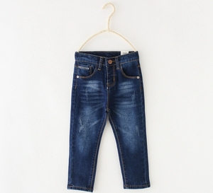 Pantalones de Mezclilla <span class=keywords><strong>para</strong></span> Niños de 2 a 14 Años, Jeans de Moda <span class=keywords><strong>para</strong></span> Bebés, Niños Pequeños e Infantiles - Product Image 3