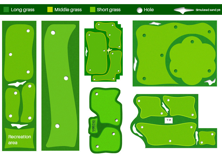 PGM GL007 10cm large flagstick golf putting green system professional