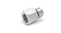 Accesorios de tubería de acero inoxidable Swagelok de alta calidad, mismo tipo, adaptador de 6000PSI, Serie de rosca hembra a macho, superficie pulida