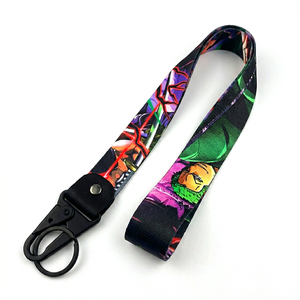 Custom <b>Polyester</b>/Nylon Mobile Phone <b>Lanyards</b>-Personalized Logo 6-Color Printing Fashionable Design - Product Image 1