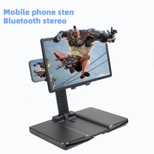 Loupe d'Écran Télé<span class=keywords><strong>phone</strong></span> Qunhui Top Vente 12 Pouces avec Support Télé<span class=keywords><strong>phone</strong></span> Réglable et Haut-Parleur Sans Fil Amplificateur - Product Image 4