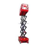Plateforme élévatrice mobile électrique autopropulsée de 6M, 8M, 10M, 14M, 100 kg avec hauteur de plateforme de 22 m pour usage en entrepôt