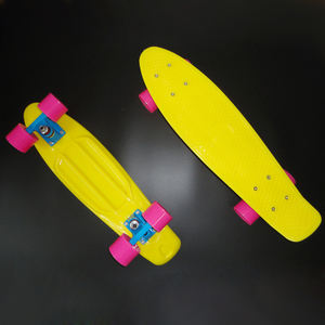 22 pollici incrociatore di plastica più economico skateboard per <span class=keywords><strong>adulti</strong></span> Skate Board completo Mini Cruiser - Product Image 6