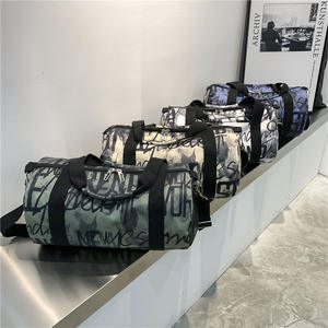 กระเป๋าเดินทางกีฬาแบบดัฟเฟิล คุณภาพสูง กันน้ำ ผลิตตามสั่ง ทำจากไนลอน แฟชั่น ทันสมัย พร้อมซิป - Product Image 5