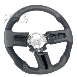 Volant intérieur en fibre de carbone mat pour <span class=keywords><strong>Ford</strong></span> <span class=keywords><strong>Mustang</strong></span> <span class=keywords><strong>GT</strong></span> 2008 2009 2010 2011 2012 - Product Image 2