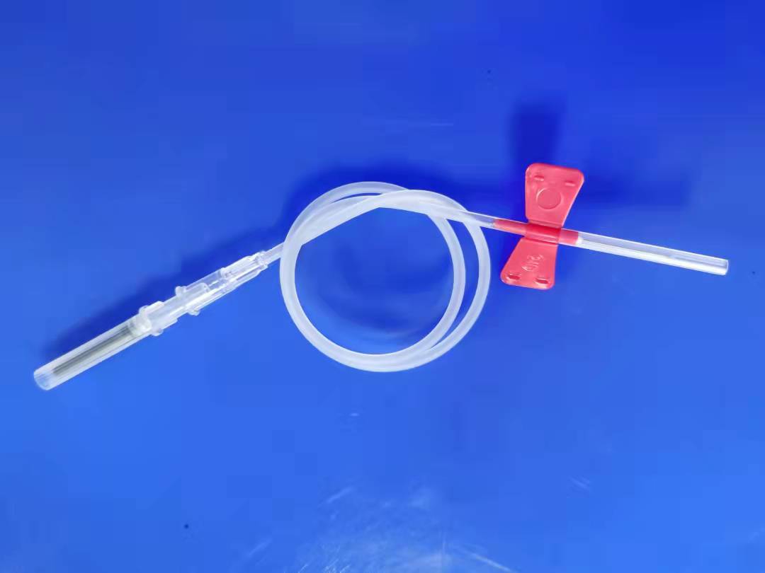 Estándar internacional estable tipo torcedura de 0.8*19mm tipo alas dobles lanceta