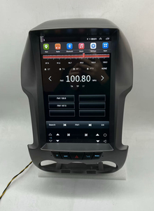 เครื่องเล่นมัลติมีเดียติดตั้งบนแผงหน้าปัด Ford F250 หน้าจอ IPS ขนาด 12.8 นิ้ว พร้อม GPS DVR USB ระบบ Android Auto หน้าจอสัมผัส ระบบนำทาง - Product Image 4