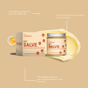 Baume naturel pour pattes de <span class=keywords><strong>chien</strong></span> <span class=keywords><strong>Crème</strong></span> pour pattes de <span class=keywords><strong>chien</strong></span> Hydrate et apaise les pattes et coudes irrités, protège des fissures et des plaies - Product Image 4