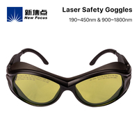 Lunettes de sécurité JD194 Protection contre la découpe laser 180-480nm & 750-110nm OD6+ CE New Focus