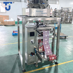 Pesadora automática de 10 cabezales multifunción, máquina empacadora a escala de 14, caramelo de goma, cacahuete, patatas fritas, bolsita de llenado de alimentos secos - Product Image 6