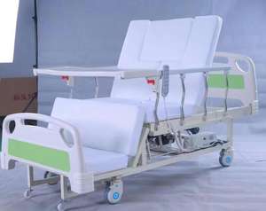 Vente directe d'usine meubles médicaux ABS <span class=keywords><strong>rail</strong></span> latéral Icu lit d'hôpital infirmier pour les patients avec fonction d'inclinaison - Product Image 3