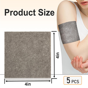 Carbou bán buôn y tế 7.5*7.5cm vết thương bạc canxi alginate hydrofiber Bạc alginate mặc quần áo - Product Image 2