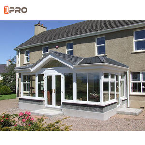 Panel Aluminium Konstruksi Kustom Pabrik Rumah Kaca Kaca Ruang Matahari Kaca Panel Atap Kaca Rumah Sistem Ruang Matahari - Product Image 4