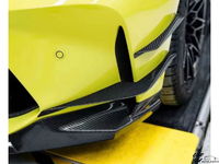 Kit de décoration de voiture pour BMW M3 M4 G80 G82 : Lame de pare-chocs avant en fibre de carbone sèche 3K de haute qualité, style VS, pour kit carrosserie