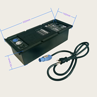 Amplificateur audio double canal 300w 500w 600w 1000w 1 entrée 2 sorties, module d'amplificateur de classe D professionnel pour haut-parleur actif