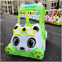 Offres Spéciales Plaza nouvelle voiture d'amusement pour enfants auto tamponneuse électrique double Gabon lumineux panda voiture électrique jouet pour enfants