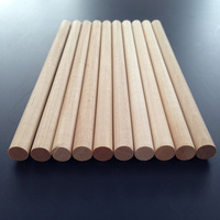 Bâtonnets en bois naturel poli, écologiques, non toxiques, bâtonnets de comptage arc-en-ciel pour les projets d'artisanat, d'art et de construction DIY
