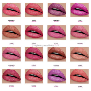 Productos de Belleza para Labios Personalizados, Bálsamo Labial Natural Hidratante en Tubo Cuadrado, Resistente al Agua, con Brillo Perlado y Destellos, Lápiz Labial de Marca Privada - Product Image 3