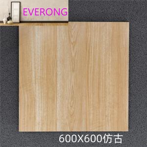 Carreaux de céramique antidérapants chinois 60x60cm, imitation bois, finition mate, couleur bois, style antique pour sols de salon et chambre - Product Image 4
