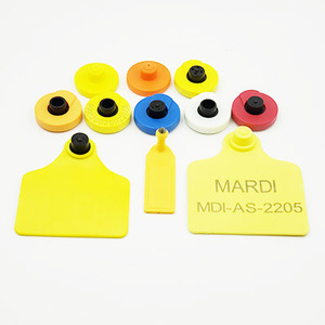 AFID 134,2 KHZ ISO11784 vaca una pieza oveja cabra oreja etiquetas marcador nuevo producto 2020 proporcionado PLC oreja etiquetas para zapatos impresión 0,01 ER01 - Product Image 1