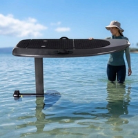 Planche de surf électrique hydrofoil personnalisée en fibre de carbone 3K avec télécommande et batterie au lithium ternaire pour lacs et rivières