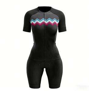 Combinaison de triathlon une pièce à séchage rapide, personnalisable avec logo, pour hommes et femmes athlètes, triathlètes professionnels, cyclisme, course à pied, natation - Product Image 1