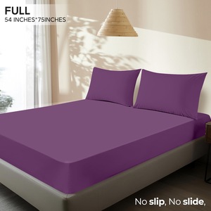 Ultra Soft 100% Cotton <strong>Single</strong> <strong>Fitted</strong> <strong>Sheet</strong> Double Brushed Fade Resistance Eco-Friendly Hospital Hotel Home - Product Image 5
