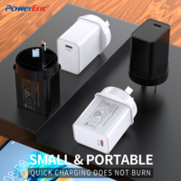 Cargador de Pared con Enchufe SAA de Carga Rápida PD Tipo-C de 20 W 2025 con Protección OCP/OVP/OTP para iPhone, Consolas de Juegos, Drones y Cámaras