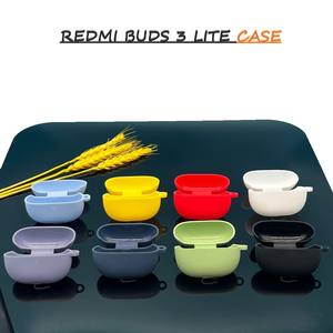 Funda Protectora de Silicona Suave para Auriculares Xiaomi <span class=keywords><strong>Redmi</strong></span> <span class=keywords><strong>Buds</strong></span> <span class=keywords><strong>3</strong></span> <span class=keywords><strong>Lite</strong></span> con Llavero y Caja de Carga - Product Image 3