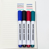 Vente en gros de marqueurs de tableau blanc effaçable à sec coloré de bonne qualité avec logo personnalisé Fournitures scolaires de bureau Stylo pour tableau blanc