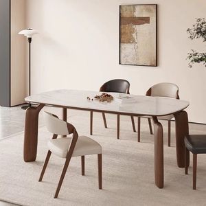 Sedia da pranzo 2026 in legno massello stile nordico con schienale, moderna e minimalista, per sala da pranzo ZN 534 - Product Image 3