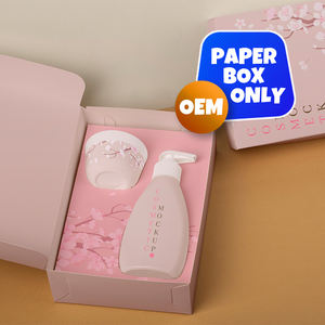 กล่องบรรจุภัณฑ์เพื่อการดูแลผิวที่มีโลโก้นูนและการพิมพ์สีเต็มรูปแบบ - Product Image 2