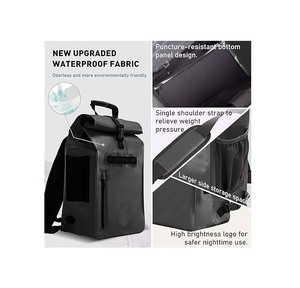 Borsa per Bicicletta 3 in 1 Impermeabile, Borsa Portapacchi <span class=keywords><strong>da</strong></span> 29L di Grande Capacità, Accessori Professionali per Ciclismo - Product Image 3