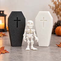 Ensemble de figurines articulées et de conteneurs de cercueil imprimés en 3D pour les plus de 14 ans, fabriqué en Chine