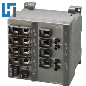 สวิตช์6GK5212-2BB00-2AA3ตัวควบคุมการเขียนโปรแกรม PLC มีการจัดการ X212-2 6GK52122BB002AA3ของแท้ใหม่ - Product Image 2
