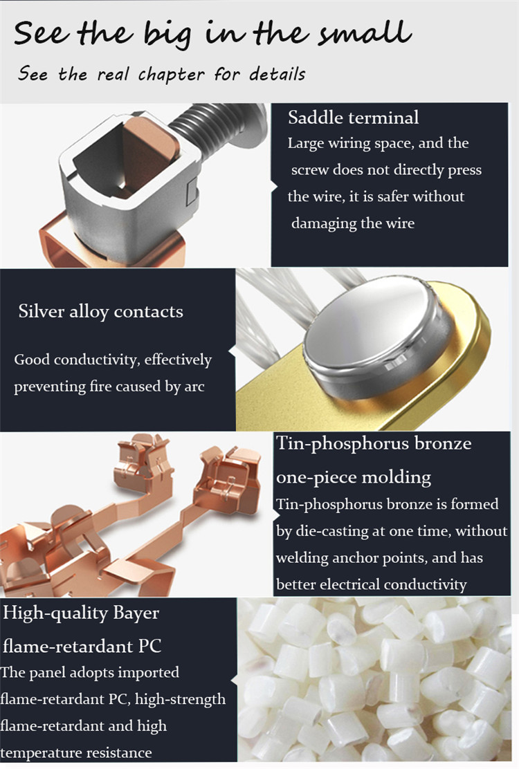16A Type 86 British Panel Switch Concealed British Standard Wall Switch Socket 1 gang 2 gang 3 gang wall socket outlet