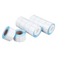 Etiquetas de Envío Térmicas Adhesivas Impermeables de 4x6 Pulgadas (100x150mm), Rollo de Papel Adhesivo para Empaquetado de Supermercados y Tiendas de Comestibles