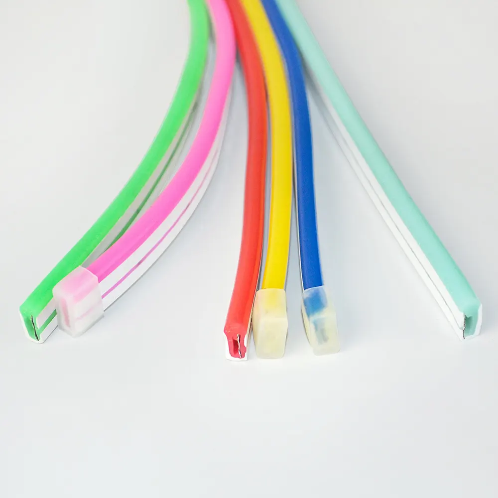 silicone tube led neon bulb transformer cinta flex rope light neon led strip