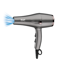 Sèche-cheveux RAF R.4509 1200W, matériau ABS, 15000 tr/min, protection contre la surchauffe, faible bruit, design léger